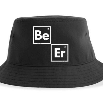 Funny Periodic Table Elements Be Er Beer Sustainable Bucket Hat