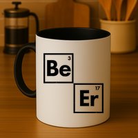 Funny Periodic Table Elements Be Er Beer Mug