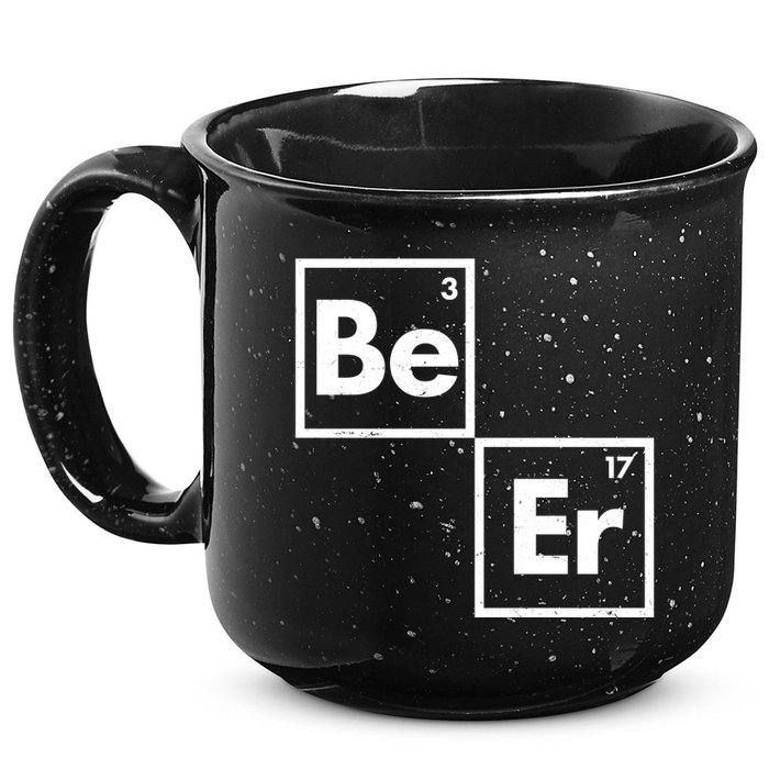 Funny Periodic Table Elements Be Er Beer 15oz Campfire Ceramic Mug