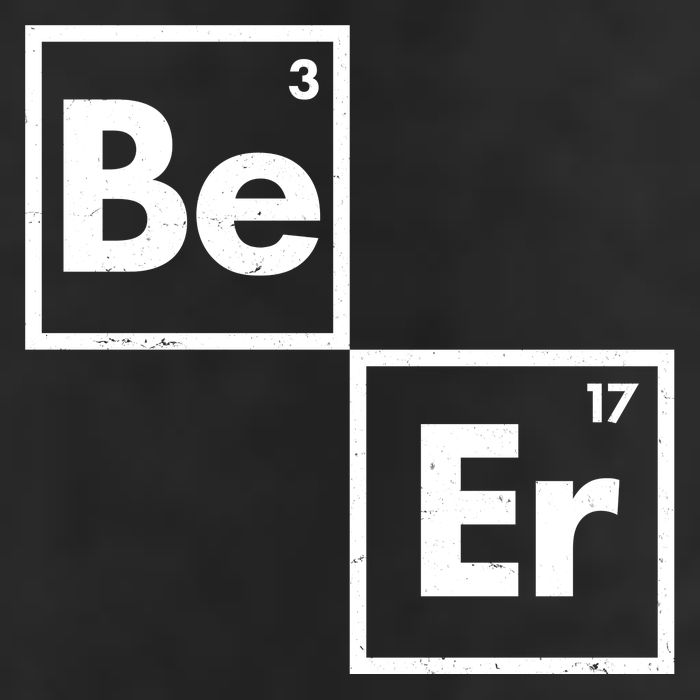 Funny Periodic Table Elements Be Er Beer Beanie