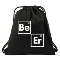 Funny Periodic Table Elements Be Er Beer Drawstring Bag