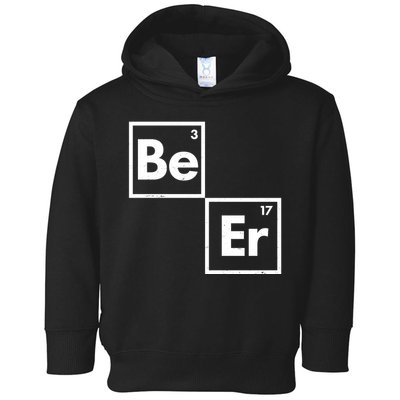 Funny Periodic Table Elements Be Er Beer Toddler Hoodie