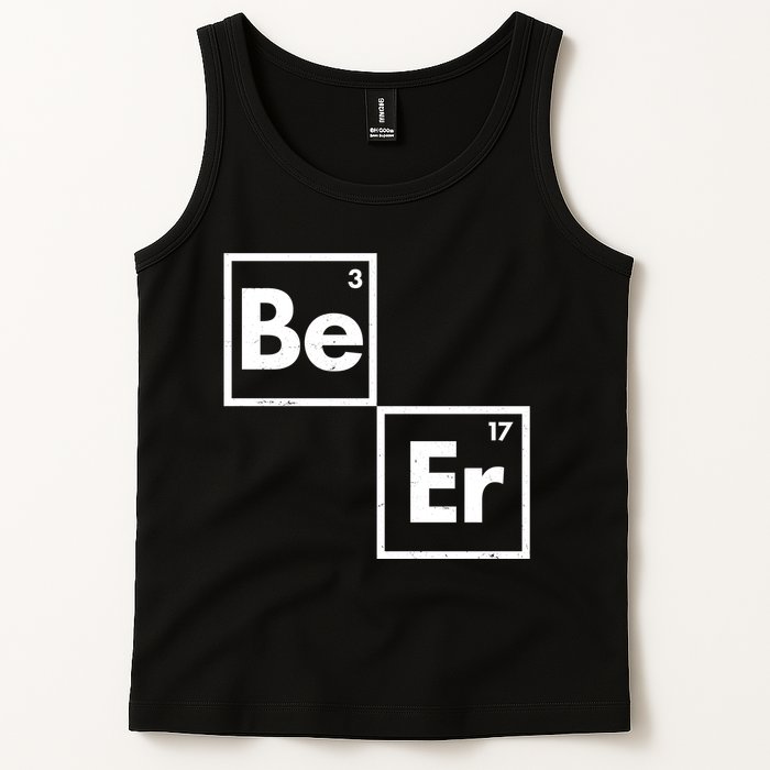 Funny Periodic Table Elements Be Er Beer Tank Top