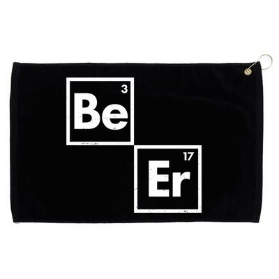 Funny Periodic Table Elements Be Er Beer Grommeted Golf Towel