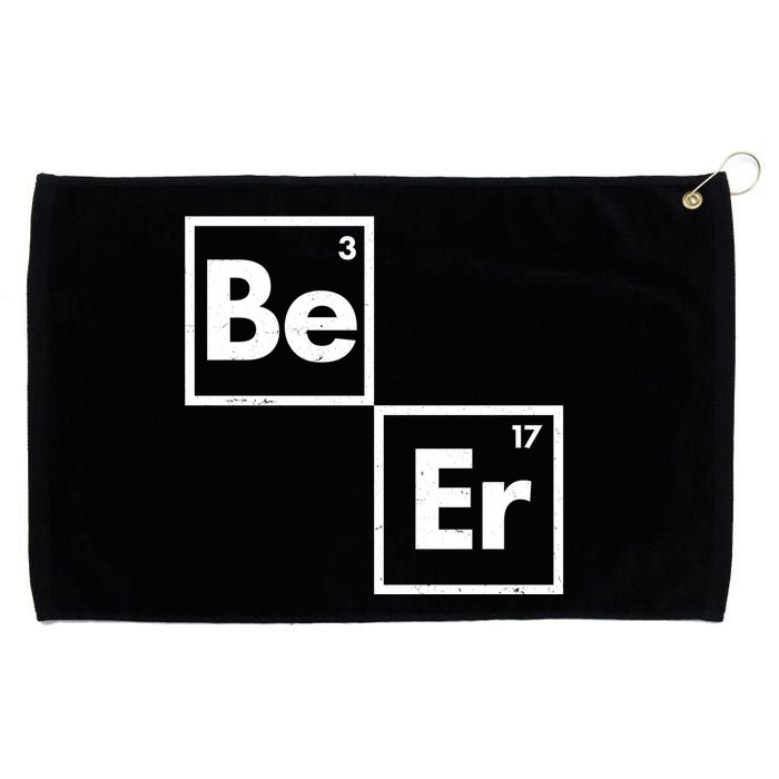 Funny Periodic Table Elements Be Er Beer Grommeted Golf Towel