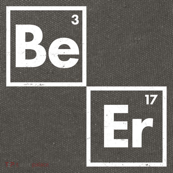 Funny Periodic Table Elements Be Er Beer Cotton Canvas Backpack