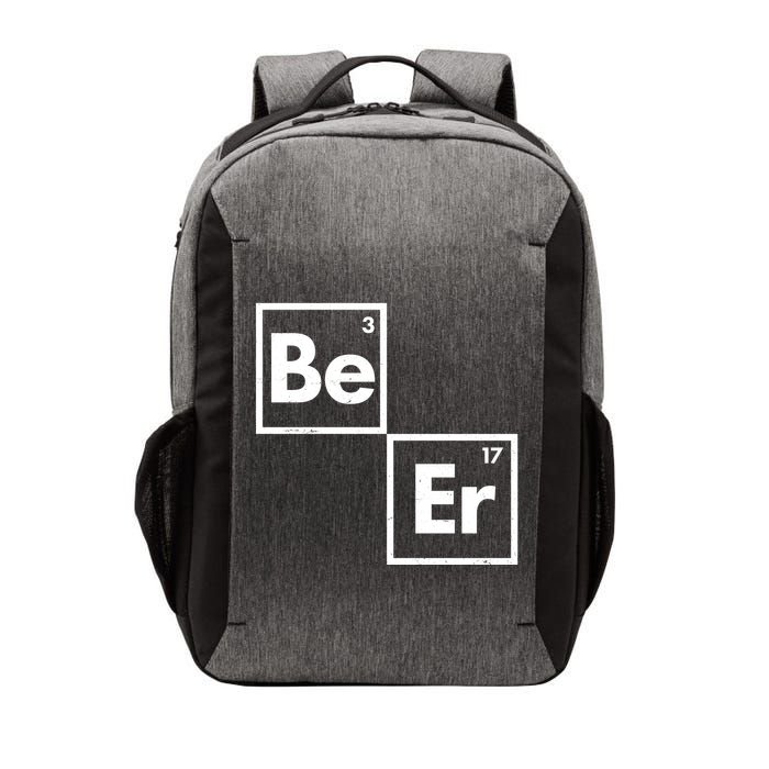 Funny Periodic Table Elements Be Er Beer Vector Backpack