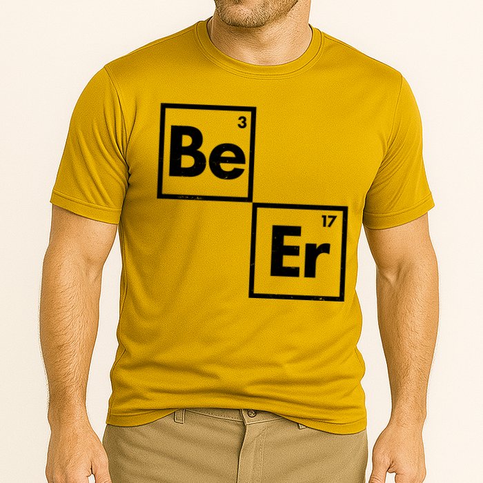 Funny Periodic Table Elements Be Er Beer Performance Shirt