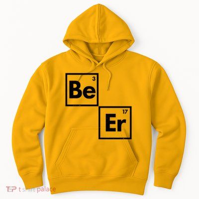Funny Periodic Table Elements Be Er Beer Hoodie
