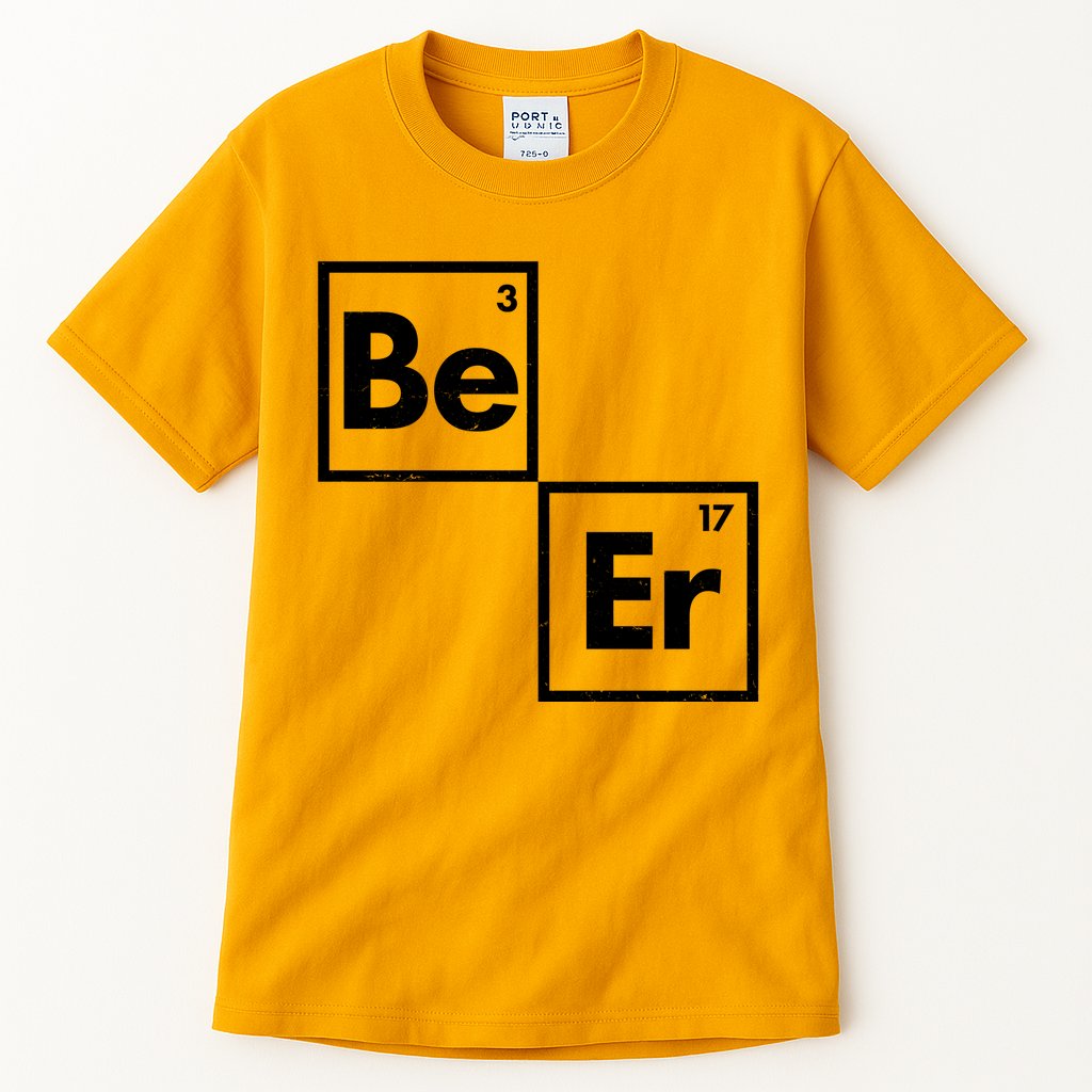 Funny Periodic Table Elements Be Er Beer Tall T-Shirt