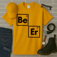 Funny Periodic Table Elements Be Er Beer Tall T-Shirt