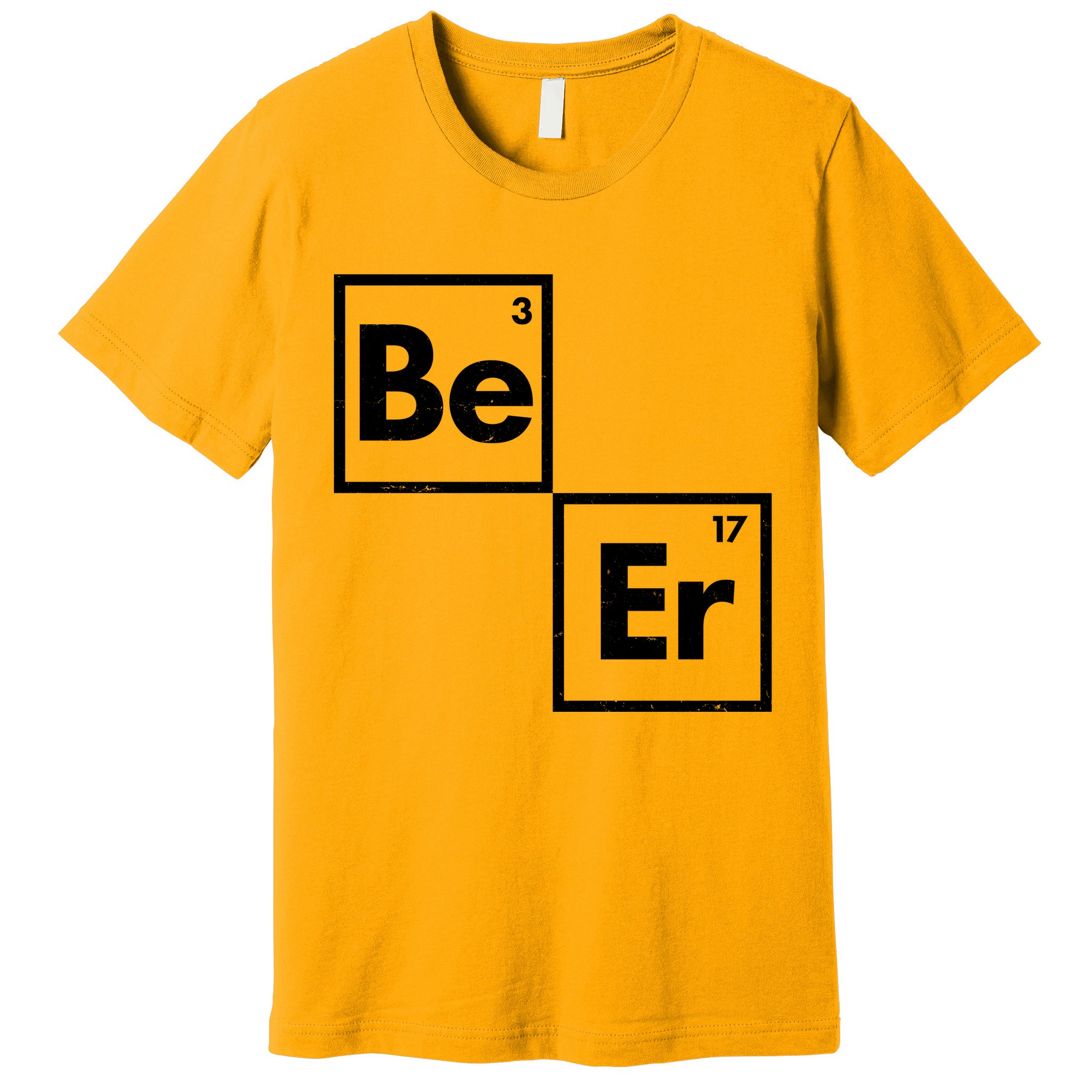 Funny Periodic Table Elements Be Er Beer Premium T-Shirt