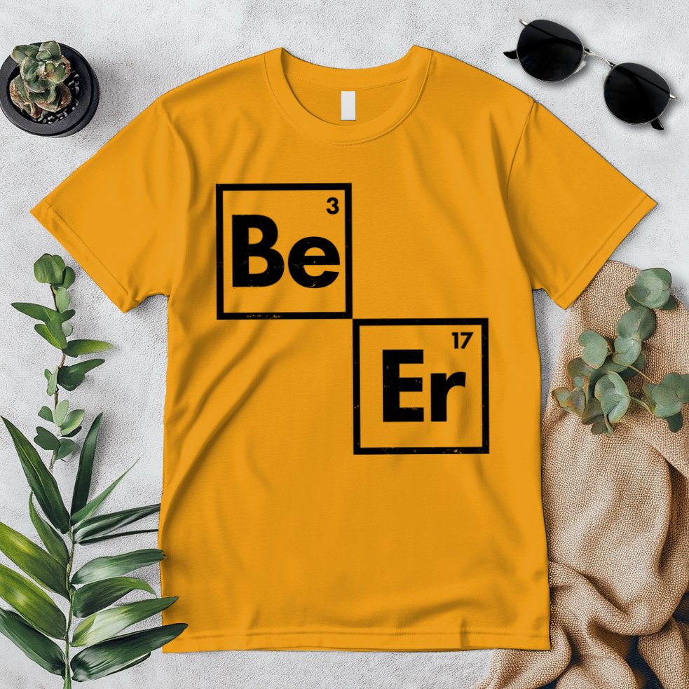 Funny Periodic Table Elements Be Er Beer Premium T-Shirt