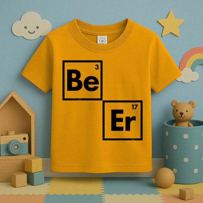 Funny Periodic Table Elements Be Er Beer Toddler T-Shirt