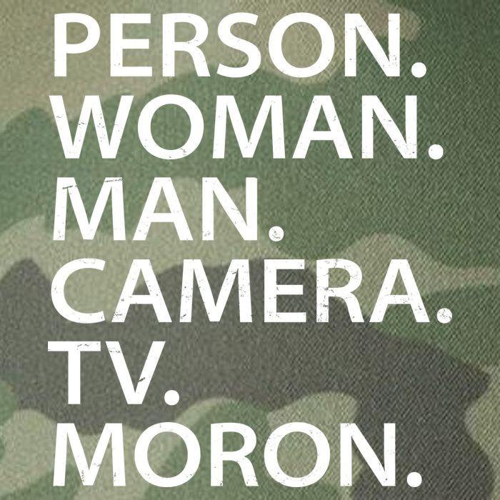 Funny Person Woman Man Camera TV Moron Legacy Tie Dye Trucker Hat