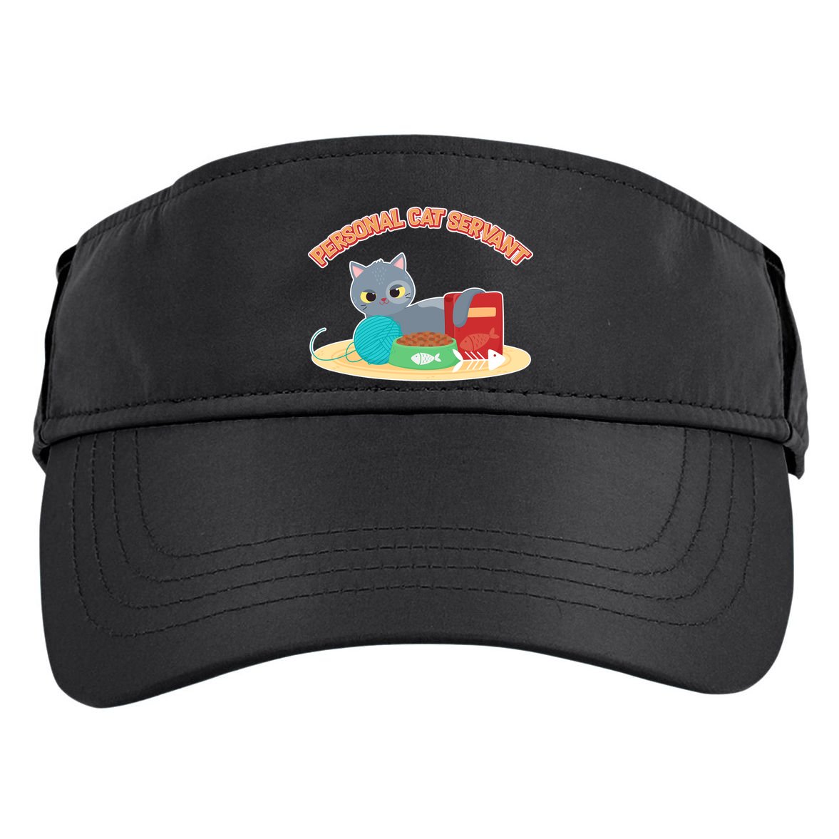Funny Personal Cat Servant Adult Drive Performance Visor