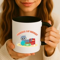 Funny Personal Cat Servant Mug
