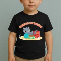 Funny Personal Cat Servant Toddler T-Shirt