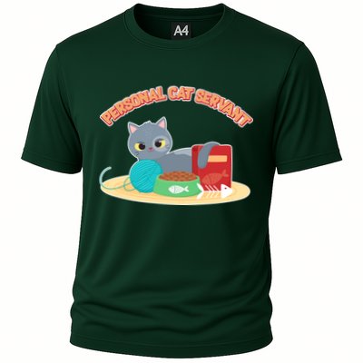 Funny Personal Cat Servant Performance Shirt