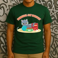 Funny Personal Cat Servant T-Shirt