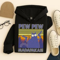 Funny Pew Pew Madafakas Hoodie