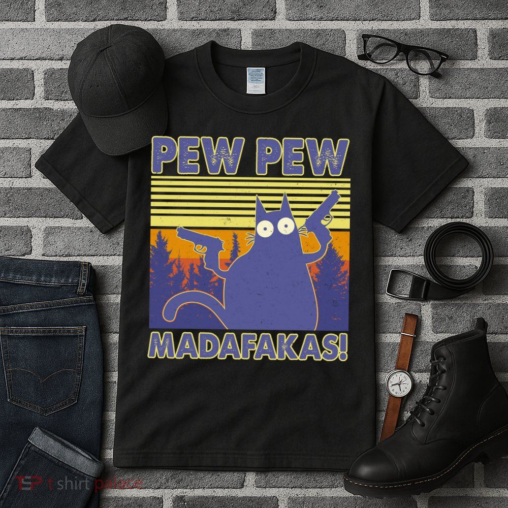 Funny Pew Pew Madafakas Tall T-Shirt