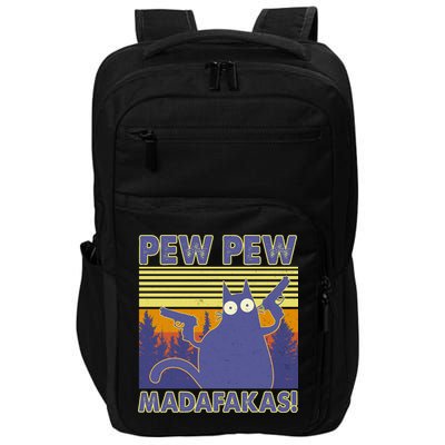 Funny Pew Pew Madafakas Impact Tech Backpack