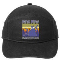 Funny Pew Pew Madafakas 7-Panel Snapback Hat