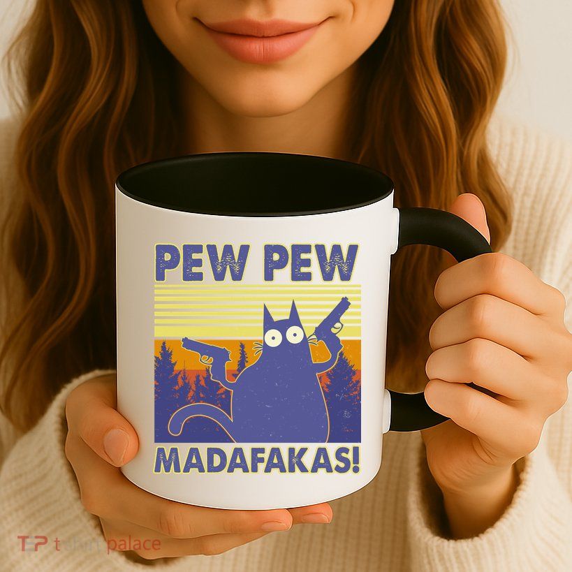 Funny Pew Pew Madafakas Mug