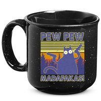 Funny Pew Pew Madafakas 15oz Campfire Ceramic Mug