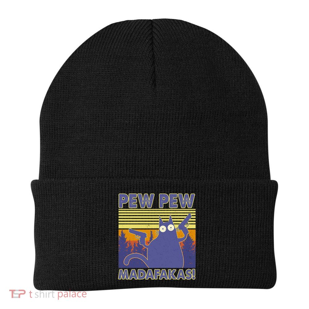 Funny Pew Pew Madafakas Beanie