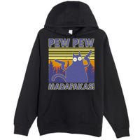 Funny Pew Pew Madafakas Premium Pullover Hoodie