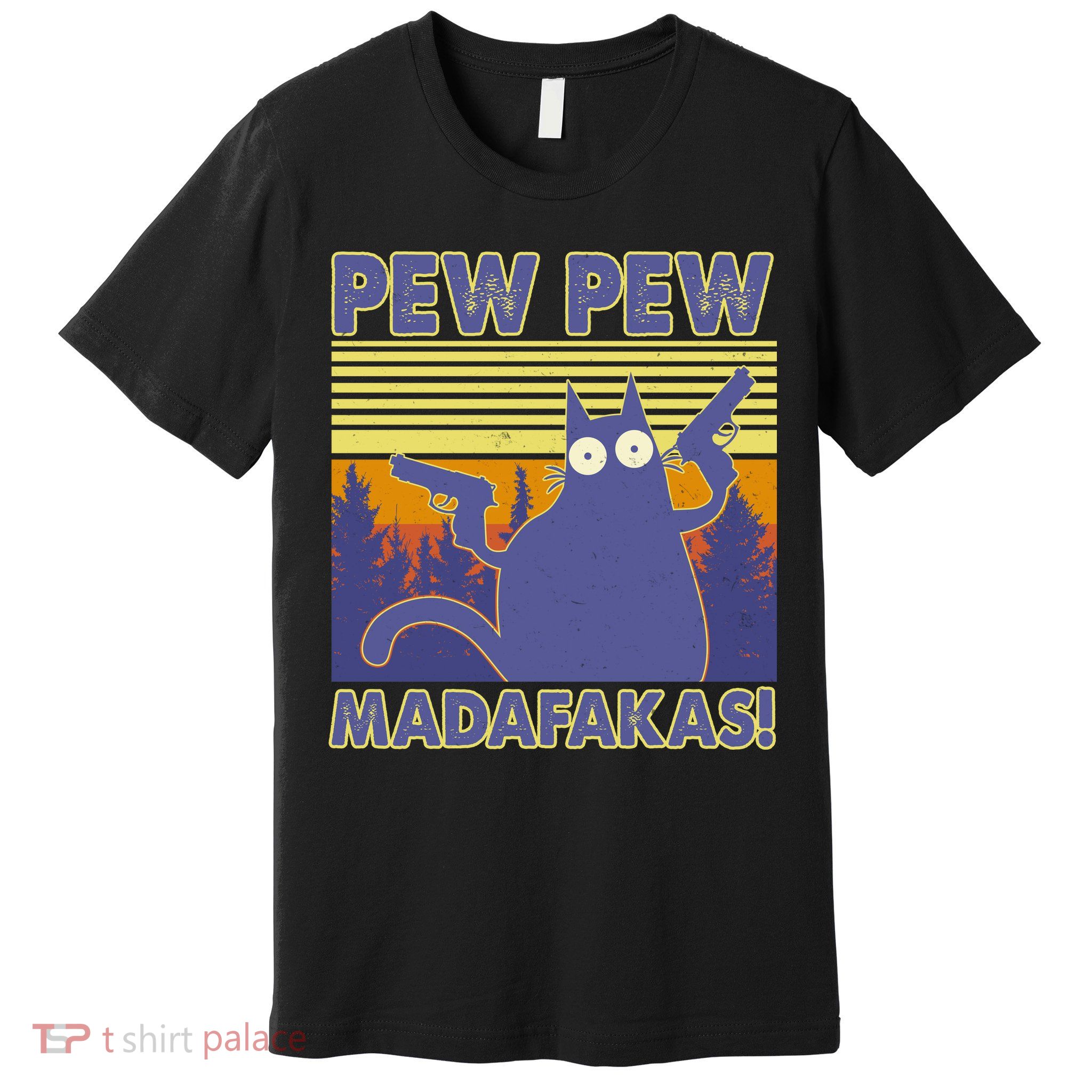 Funny Pew Pew Madafakas Premium T-Shirt