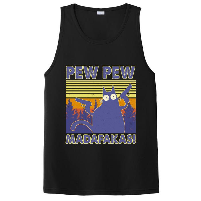 Funny Pew Pew Madafakas PosiCharge Competitor Tank