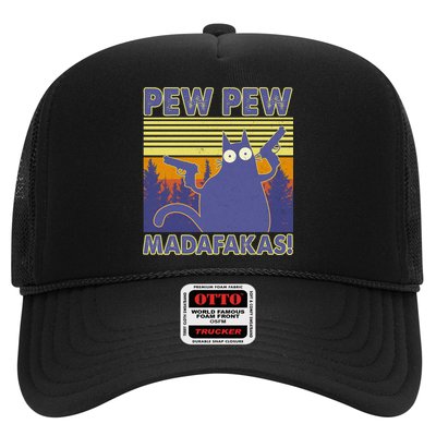 Funny Pew Pew Madafakas Trucker Hat
