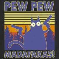 Funny Pew Pew Madafakas Hat