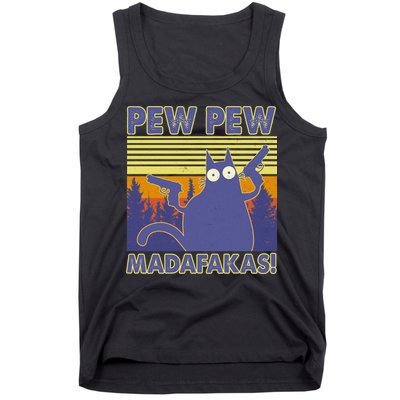 Funny Pew Pew Madafakas Tank Top