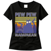 Funny Pew Pew Madafakas Womens T-Shirt