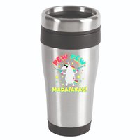 Funny Pew Pew Madafakas Unicorn 16oz Travel Tumbler