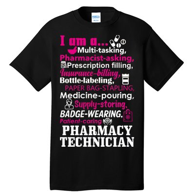 Funny Pharmacy Technician Tall T-Shirt