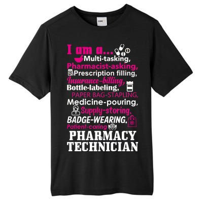 Funny Pharmacy Technician Tall Fusion ChromaSoft Performance T-Shirt