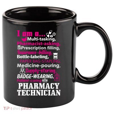 Funny Pharmacy Technician 11oz C Handle Ceramic Mug