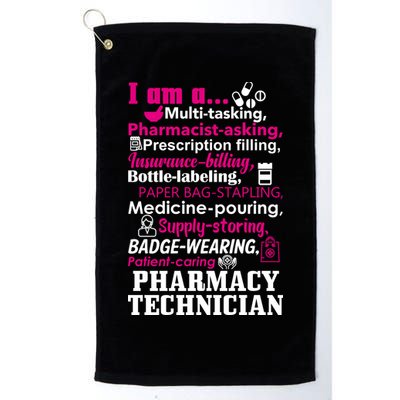 Funny Pharmacy Technician Golf Towel