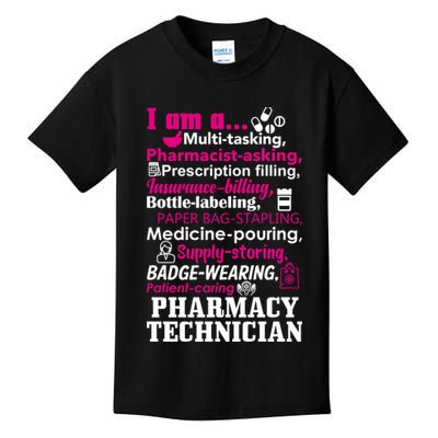 Funny Pharmacy Technician Kids T-Shirt