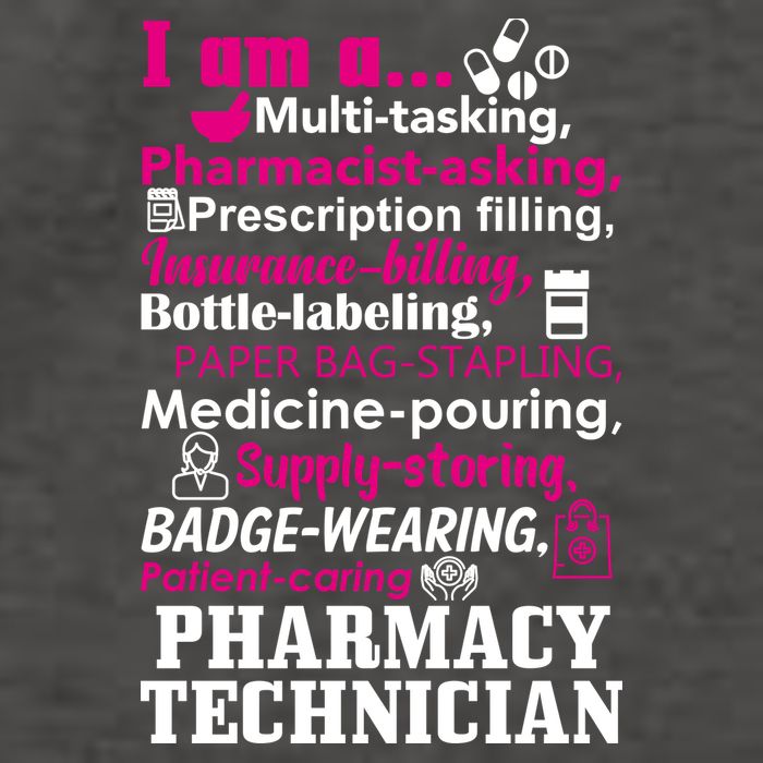 Funny Pharmacy Technician Vector Backpack