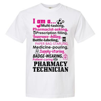 Funny Pharmacy Technician Garment-Dyed Heavyweight T-Shirt