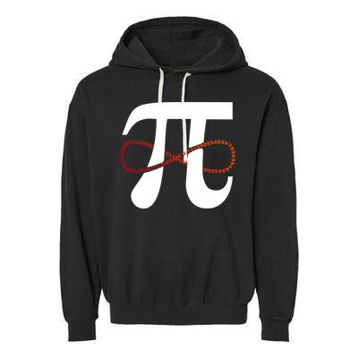 Funny Pi Infinity Numbers 3.14 Garment-Dyed Fleece Hoodie