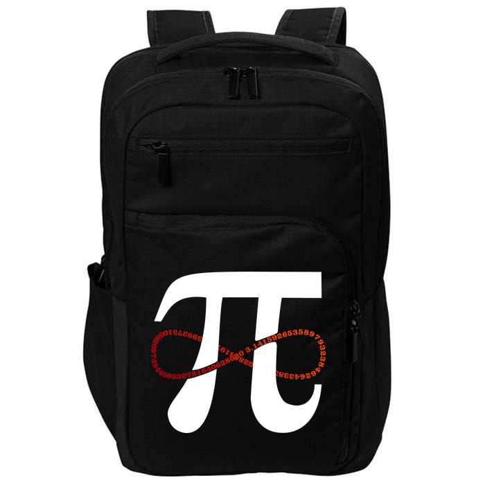 Funny Pi Infinity Numbers 3.14 Impact Tech Backpack
