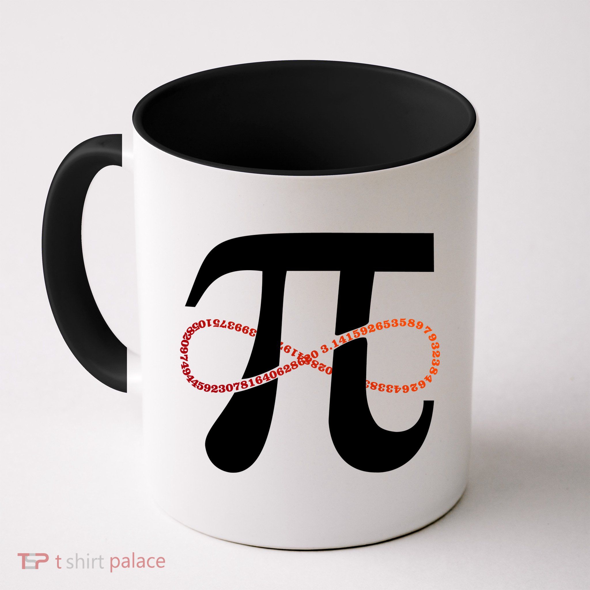 Funny Pi Infinity Numbers 3.14 Coffee Mug