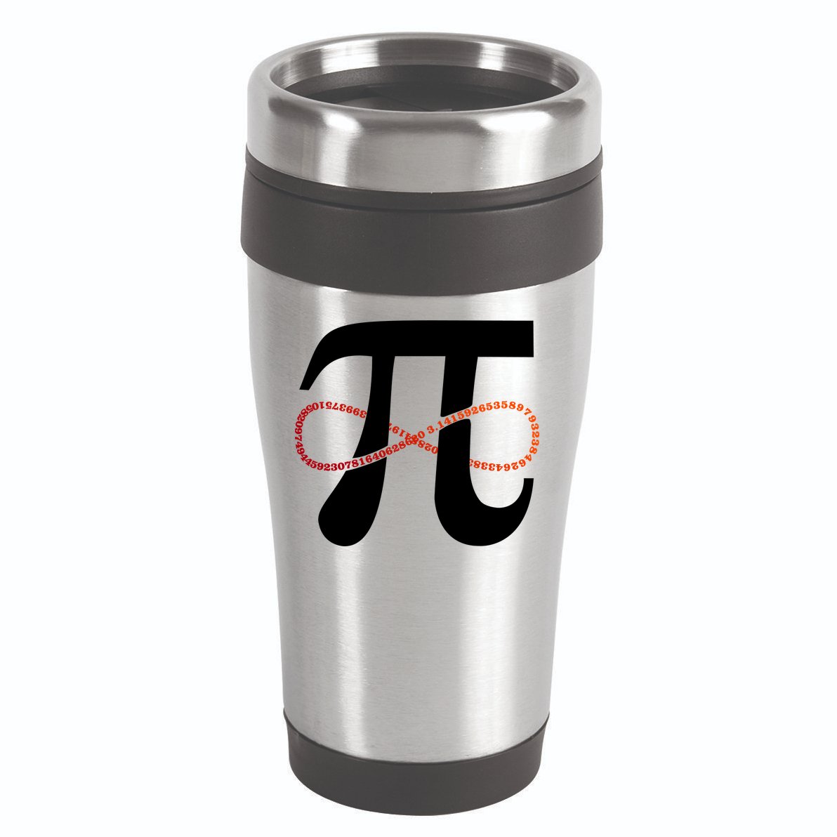 Funny Pi Infinity Numbers 3.14 16oz Travel Tumbler